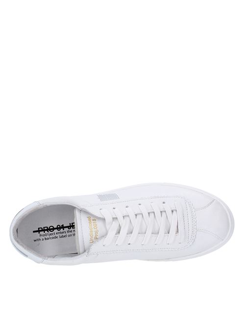 Sneakers in pelle PRO 01 JECT | P1LW GGBIANCO ARGENTO